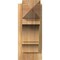 Ekena Millwork Balboa Arts & Crafts Rough Sawn Outlooker, Western Red Cedar, 6"W x 14"D x 14"H OUT06X14X14BOA03RWR - alternate 3